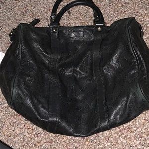 Gucci black purse medium size